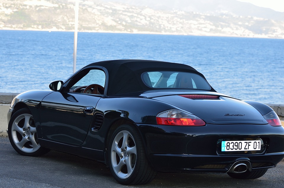 Porsche on a road cared for by our Porsche specialist in Hampshire.